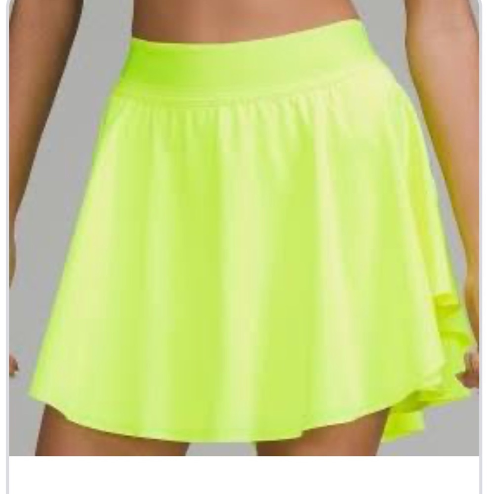 LULULEMON 🍋court rival skirt